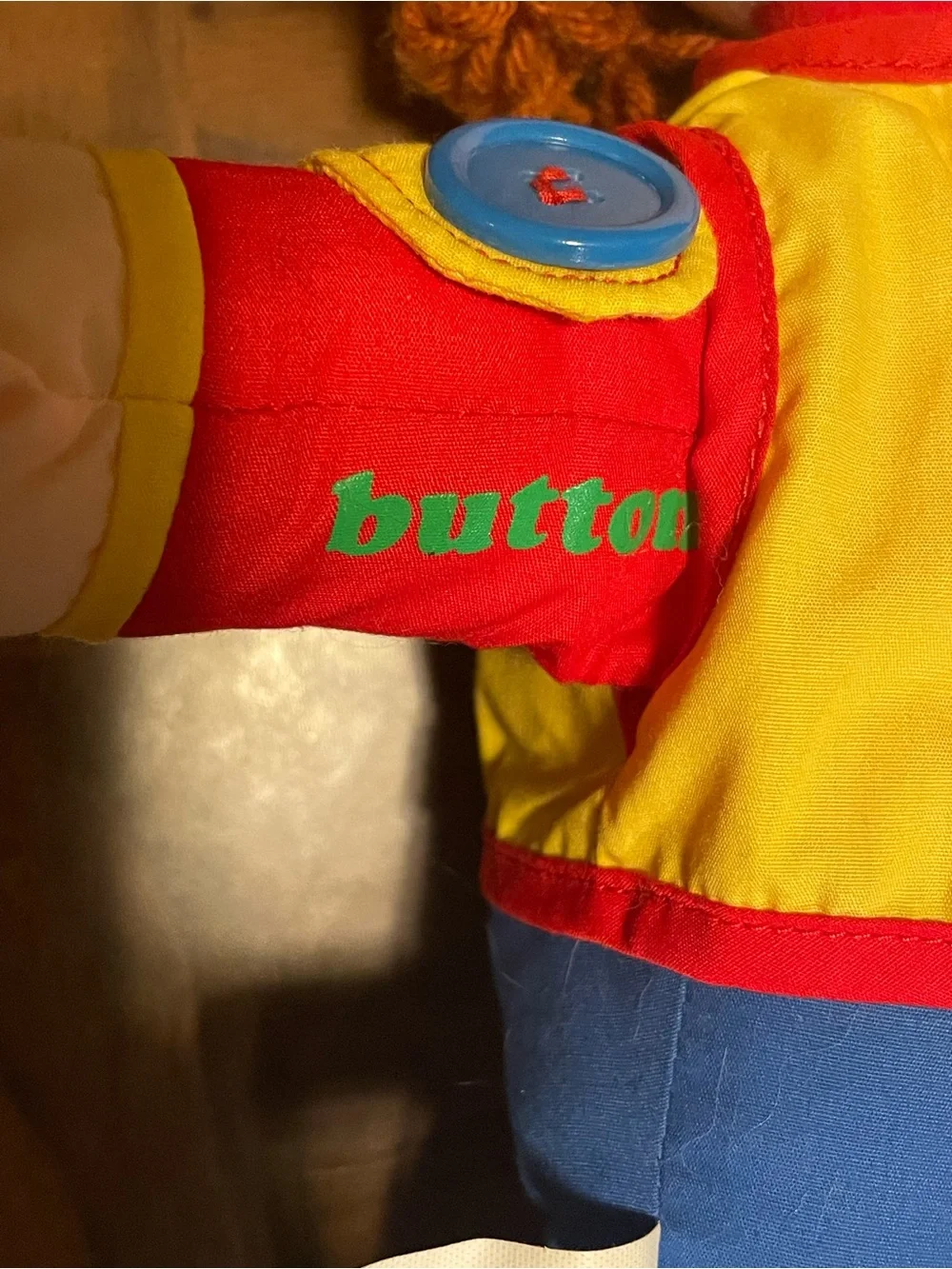 Vintage 1985 Playskool 453 Dapper Dan Stuffed Plush Toys Learning Doll